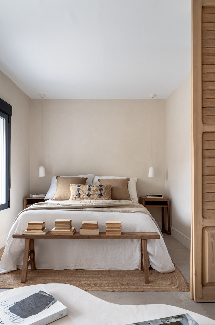dormitorio en colores neutros Bele´n Imaz